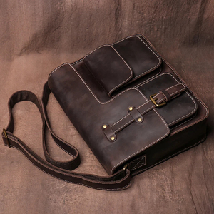 Vintage Designer Crossbody <b>Bag</b> <b>Mens</b> Canvas Briefcase Messenger <b>Bag</b> Waterproof Laptop <b>Satchel</b> Shoulder Crossbody <b>Bag</b> - Product Image 2