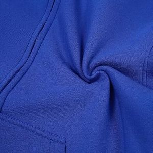 Sweat à capuche en molleton à fermeture éclair et cordon de serrage réglable pour hommes et femmes jogging décontracté vêtements de sport de plein air pour l'hiver - Product Image 2