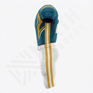 Conjunto de Uniforme de Fútbol Americano Sublimado Personalizado, Jersey Transpirable, Pantalones Cortos, Kit Completo Estampado, Uniforme Atlético de Alto Rendimiento - Product Image 3