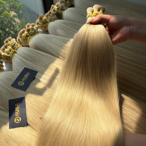 Extensions de cheveux humains vierges vietnamiens Rusa en vrac, double trame machine, super double drawn, 100g, pointes pleines, toutes couleurs, personnalisables - Product Image 3