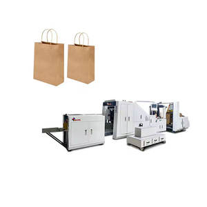 La meilleure machine de fabrication de sacs en papier à fond carré entièrement automatique pour sacs en papier kraft carrés à bas prix - Product Image 1