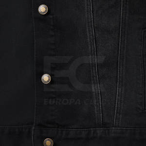 Veste en jean pour homme à prix bas et de haute qualité, logo personnalisé imprimé, veste en jean sur mesure pour homme, taille plus - Product Image 4