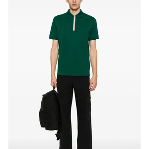 Vente en gros du nouvel été pour hommes 100% coton à manches courtes décontracté pour polo respirant revers Business Fashion T-Shirt - Product Image 4