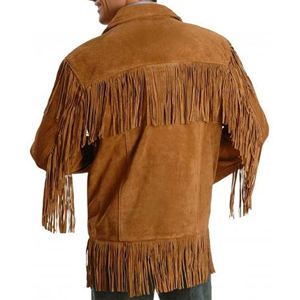New Design Comfortable Best Selling <b>Men's</b> Fashion Leather <b>Jacket</b> Fringe <b>Jacket</b> Western <b>Jacket</b> <b>for</b> Winter Fall <b>Summer</b> Fully Lined - Product Image 2