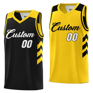 Camiseta de baloncesto de rendimiento atlético personalizada para hombres y jóvenes personalizada con nombre de equipo y número impreso ropa deportiva - Product Image 1
