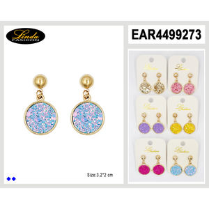 Orecchini a cerchio alla moda - Product Image 3