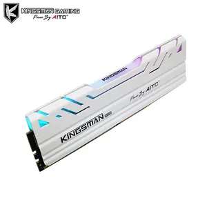AITC KINGSMAN सफेद आरजीबी गेमिंग रैम DDR4 16GB 3200MHz