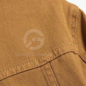 Chaqueta de Mezclilla de Invierno para Hombre de Alta Calidad y Bajo Precio con Logotipo Personalizado en la Parte Delantera, 100% Algodón, Talla Grande, Personalizable - Product Image 6