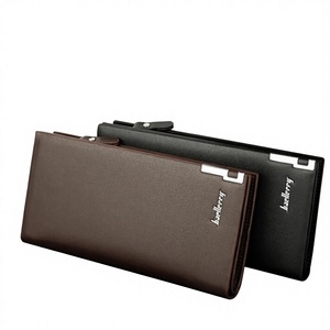 Goodshopping - Tarjetero Bifold Delgado de Microfibra y Cuero Sintético para Hombre, Elegante, Moderno, Impermeable, de Primera Calidad y Duradero - Product Image 1