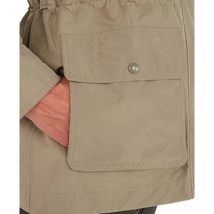 Nouveau à la mode hommes et femmes élégant unisexe solide automne hiver Couple décontracté imperméable coupe-vent extérieur veste - Product Image 2