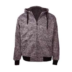 Sudadera con capucha extragrande ligera con logotipo personalizado para hombre, sudadera de punto de mezcla de lana de peso pesado anticontracción de algodón 100% - Product Image 5