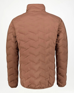Chaqueta acolchada cortavientos gruesa de diseño personalizado, dobladillo elástico y puños con cuello levantado, chaqueta acolchada para hombre para la temporada de invierno - Product Image 6