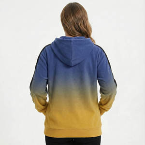 เสื้อฮู้ดดี้ผ้าฝ้ายทรงหลวมแบบดรอปโชลเดอร์ สไตล์ลำลอง โอเวอร์ไซส์ เสื้อสเวตเชิ้ตคุณภาพสูงสำหรับผู้หญิง ขายส่งจากผู้ผลิต - Product Image 2