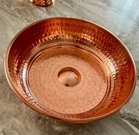 Bassin de hammam turc en cuivre, bol de spa, élégant et professionnel, écologique pour salon et maison, expérience de bain de luxe