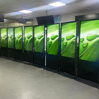 Kiosque à écran tactile intérieur de 55 pouces signalisation numérique et affichages affichage numérique LCD de magasin de détail pour centre commercial