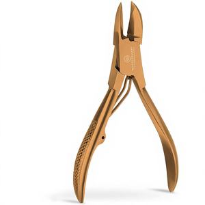 Pinces à ongles en acier inoxydable or Rose, coupe-ongles Extra tranchants de 11.5 cm avec des pinces à ongles de coupe précise pour les ongles épais - Product Image 1