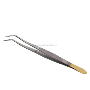 Pinzas Angulares Meriam College con Punta Serrada, Juego de 3 Instrumentos Quirúrgicos Dentales de Acero Inoxidable, Herramientas de Precisión Manuales ISO13485 - Product Image 4