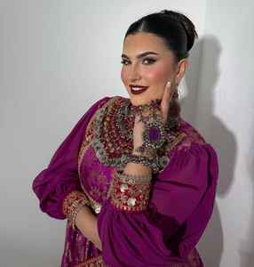 Vintage Pakistani Afghan Kuchi <b>Choker</b> Necklace and Earrings Set Stainless Steel Jewelry for Women Adults Engagement Occasion - Product Image 3