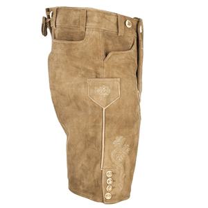 Shorts bavarois traditionnels allemands prix bon marché fabrication Lederhosen cuir pour hommes tenue décontracté bavarois Lederhosen - Product Image 3