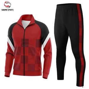 Dernier design, vente en gros, survêtement décontracté personnalisé, survêtement de sport uni, ensemble deux pièces pour hommes, jogging - Product Image 1