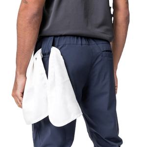 Pantalones de Jogger de primera calidad para hombre, diseño informal bordado, cintura elástica, logotipo personalizado, de algodón suave Base, teñido liso para ropa PK - Product Image 3