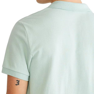 Hombres Casual Manga Corta Cuello Acanalado Deportes Golf Polo Camisetas Casual Streetwear Algodón Golf Polos - Product Image 6