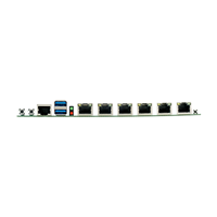 Carte mère intégrée B450 X99 H61 ATX ITX pour ordinateur de bureau, ordinateur portable, serveur, RAM DDR4 jusqu'à 32 Go, 6 ports RJ45 LAN