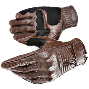 ถุงมือขี่มอเตอร์ไซค์หนังวัวแท้แบบเต็มนิ้ว ระบายอากาศได้ดี น้ำหนักเบา แห้งเร็ว สำหรับกีฬากลางแจ้ง โมโตครอส คุณภาพดีที่สุด - Product Image 5