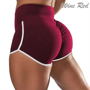 Short de yoga personnalisé sans couture de haute qualité pour les femmes Gym Workout Sport Fitness Respirant Active Wear Solid Pattern OEM Pakistan - Product Image 2