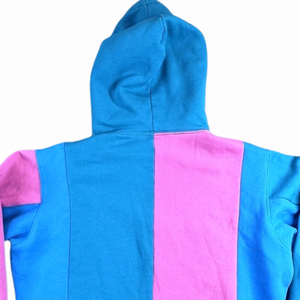 Women's Streetwear Multi-Color Colorblock <b>Pullover</b> Hoodie Breathable Cotton Fleece Casual <b>Pullover</b> Hooded <b>Jumper</b> Top - Product Image 6