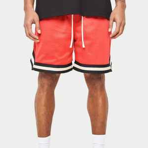 Pantalones Cortos Deportivos Casuales para Hombre, con Logotipo Personalizado, 100% Poliéster, 7 Pulgadas de Entrepierna, con Bolsillos con Cremallera, Malla, para Verano, Baloncesto - Product Image 4