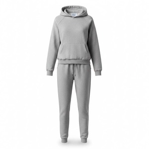 Conjunto Deportivo de Dos Piezas con Capucha por Encima de la Rodilla, Color Personalizado para Mujer, Estilo Maniquí Fantasma, Ropa Deportiva con Cuerpo Invisible en 3D - Product Image 1