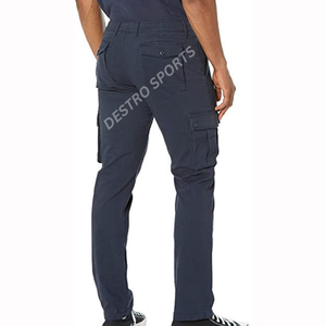 Jean Cargo Homme Imperméable en Toile Grande Taille à 6 Poches Style Urbain – Lavé, Personnalisable avec Logos, Service OEM – Prix Abordable - Product Image 6