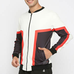 2025 superventas estilo único hombres bombardero servicio OEM hombres ropa bombardero chaqueta manga larga bordado Logo hombres bombardero chaqueta - Product Image 2