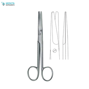 Mayo-Tijeras de corte estándar, 14cm/16cm/18cm/20cm, rectas/curvadas, de alta calidad - Product Image 5