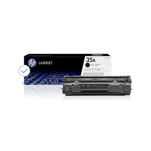 Cartouche de toner noir HP Original pour LaserJet 35A CB435A, compatible avec la cartouche de toner HP - Product Image 1