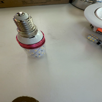 Ampoule LED E27 en forme de maïs, puces SMD 2835, acier inoxydable, CRI 90, économie d'énergie, utilisation intérieure/extérieure, culot E14, applications hôtelières, 4100K