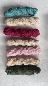 ริบบิ้นผ้าฝ้ายเนื้อนุ่มย้อมสีแบบสั่งทำพิเศษ สำหรับห่อของขวัญและงาน DIY สไตล์นางฟ้า - Product Image 2