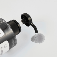 [SOY LAB] Champú Nutritivo e Hidratante para el Cuero Cabelludo con Control de Grasa de Frijol Negro 500ml Sensación Refrescante y Limpia para el Cuero Cabelludo Brillo Natural