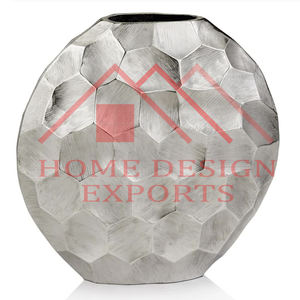 Meilleures ventes de jardinière moderne en métal pour poteau de fleurs Décorations de salon Vases à fleurs en aluminium pour mariages - Product Image 5