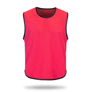 Malla Scrimmage Equipo Práctica Baberos Pinnies Jerseys Uniforme de fútbol Chalecos de entrenamiento Sólido Verano Secado rápido Transpirable Verde Naranja - Product Image 1