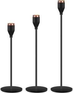 Soporte de vela moderno de Metal/votivo de hierro hecho a mano de alta calidad para el hogar o la decoración de la boda del partido - Product Image 2