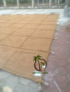 Voile d'ombrage en fibre de coco rectangulaire, tailles personnalisables / Filet d'ombrage écologique en coco, origine Vietnam, pour jardin, plage, terrasse - Product Image 6