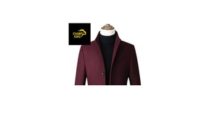 Veste en laine épaisse faite à la main, boutonnée sur le devant, vêtement d'extérieur d'hiver, chaude et durable, fabriquée par la marque Champ king au Pakistan - Product Image 3