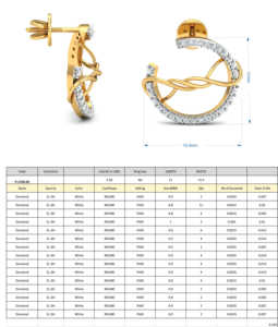 Nouvelles Boucles d'Oreilles Clous Torsadées Délicates au Design Unique, Style Bohème, en Laiton Plaqué Or 18 carats, Spirale Géométrique avec Zircon Cubique, Vente en Gros OEM - Product Image 4