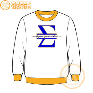 Sudadera de lana de algodón Sigma Gamma Rho personalizada de alta calidad, Jersey bordado, chaqueta para mujer, ropa griega, estilo de hermandad - Product Image 6