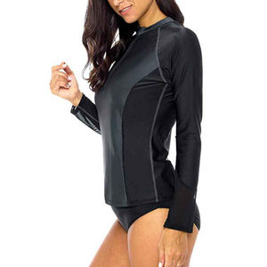 <b>Women's</b> Breathable Long Sleeve <b>Rash</b> <b>Guard</b> Top Wholesale Fitness Swimwear with Comfortable Shirt For <b>Women's</b> <b>Rash</b> <b>Guard</b> - Product Image 3
