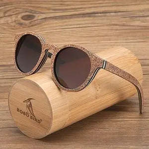Gafas de Sol de Madera Modernas para Adolescentes, con Espejo Óptico, Color Azul Claro Transparente, Monturas Vintage, Material de PC, Anti Luz Azul - Product Image 4