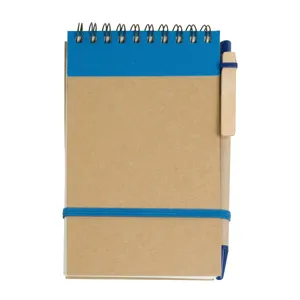 Quaderno ad Anelli Ecologico Riciclato con Penna per Gadget Promozionali - Product Image 1