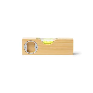 Livella a Bolla in Bambù Brescia, Cavatappi e Apribottiglie Personalizzati, Gadget - Product Image 2